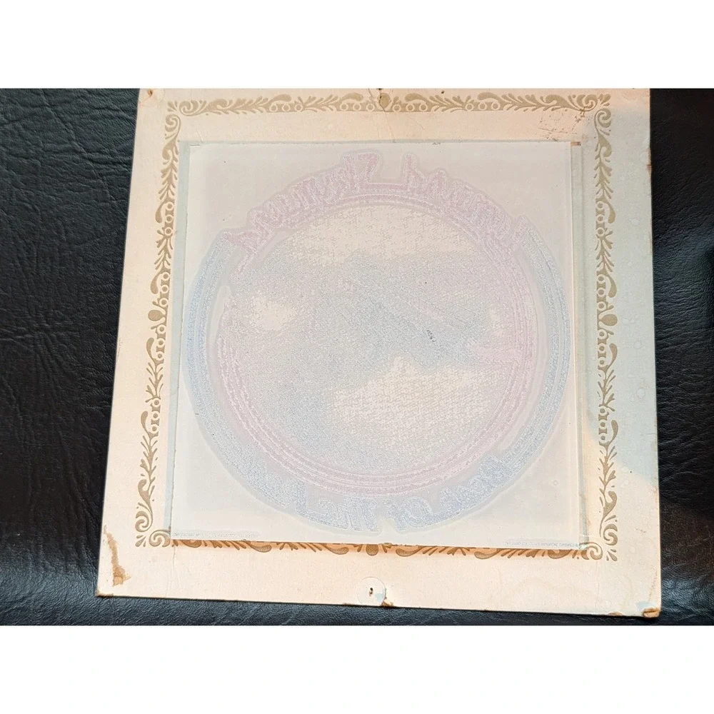 1980 Lynyrd Skynyrd Best of the Rest Carnival Fair Glass Prize 6x6